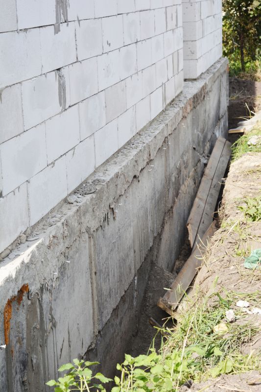 Products For Concrete Foundation Repairs in use